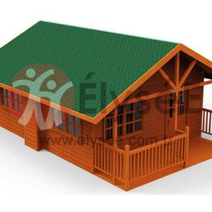 Wooden House Model 7